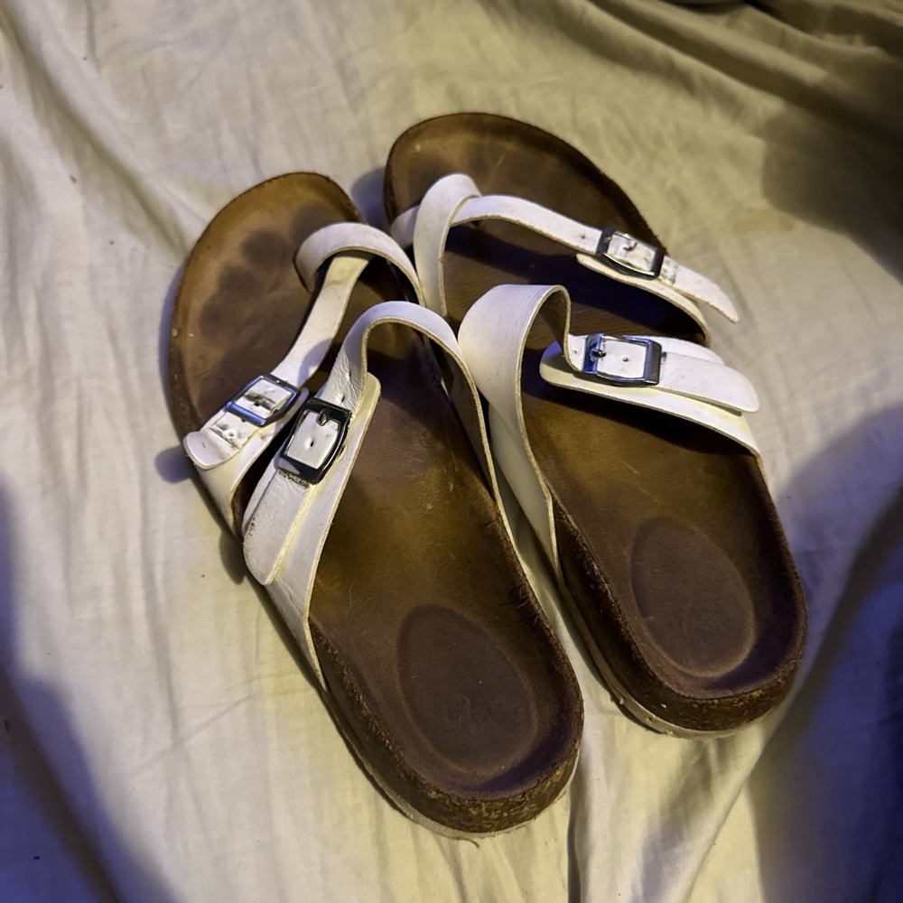 White Sandals